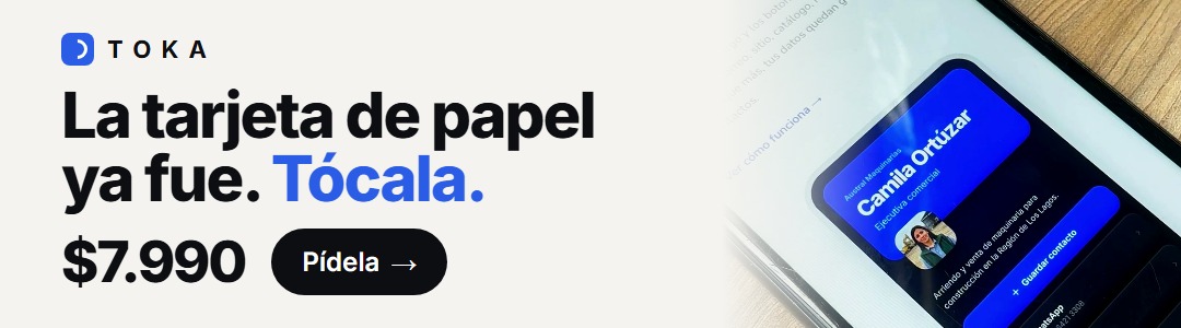 Publicidad de TOKA