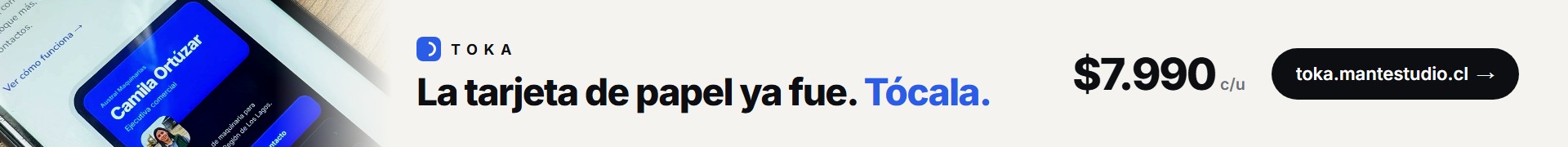 Publicidad de TOKA