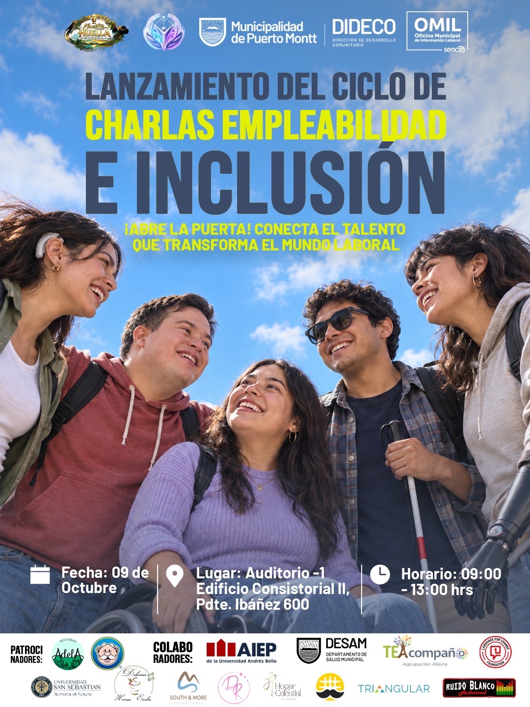 Puerto Montt lanza ciclo de charlas sobre empleabilidad e inclusión laboral