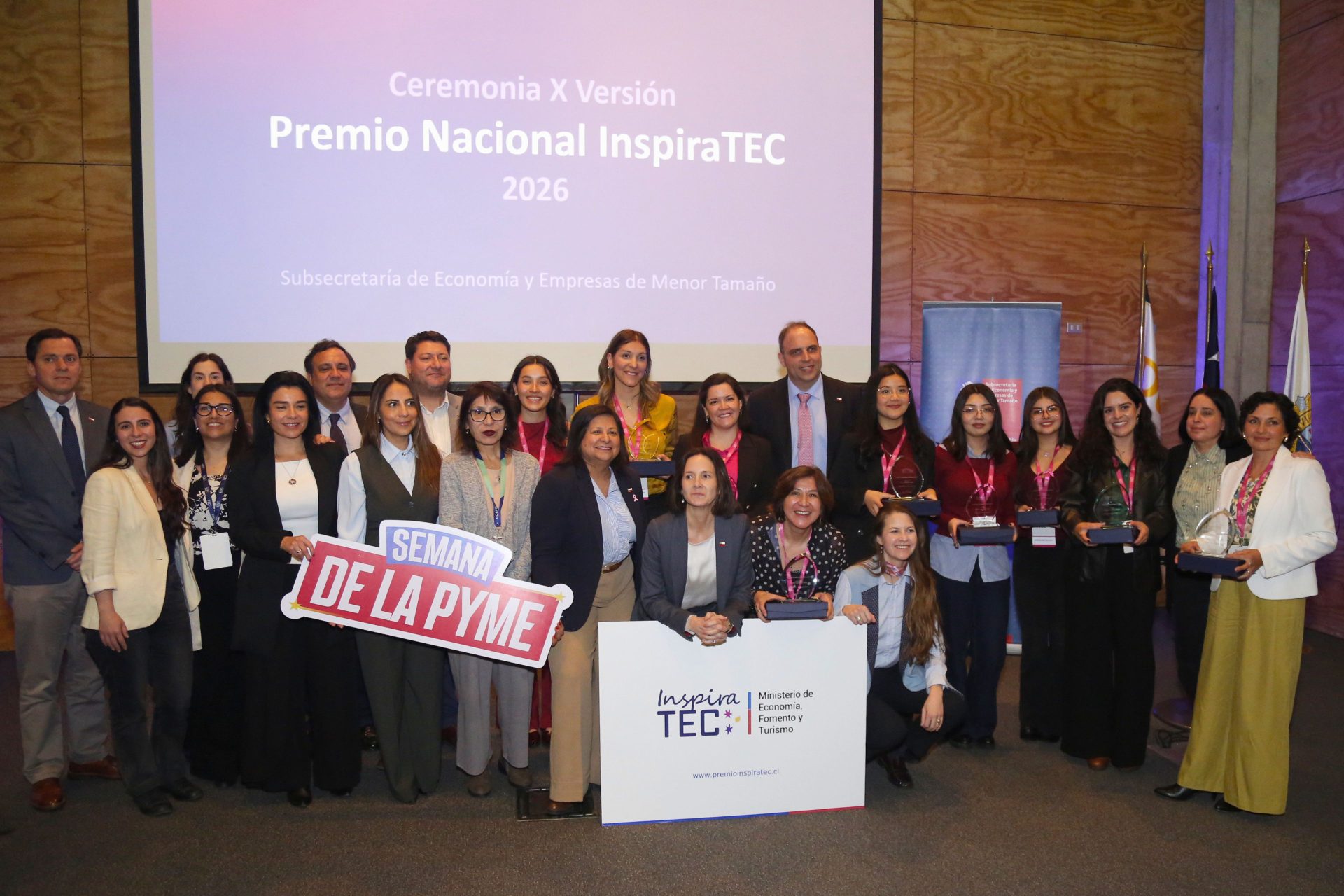 Empresaria de Coyhaique gana primer lugar nacional del Premio InspiraTEC 2026
